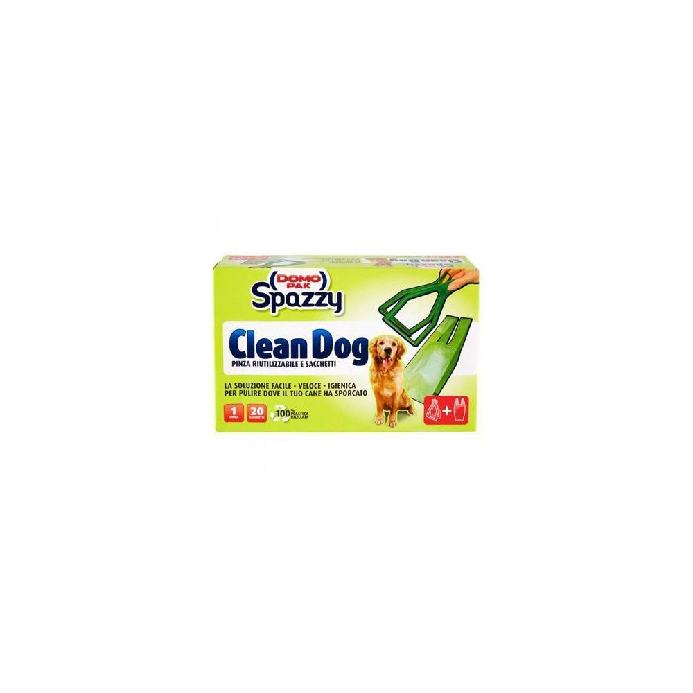 DOMOPAK CLEAN DOG 1PINZA+20SAC