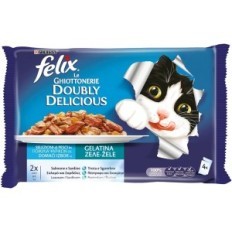 FELIX GHIOTTONERIE DELIZ.4x85g