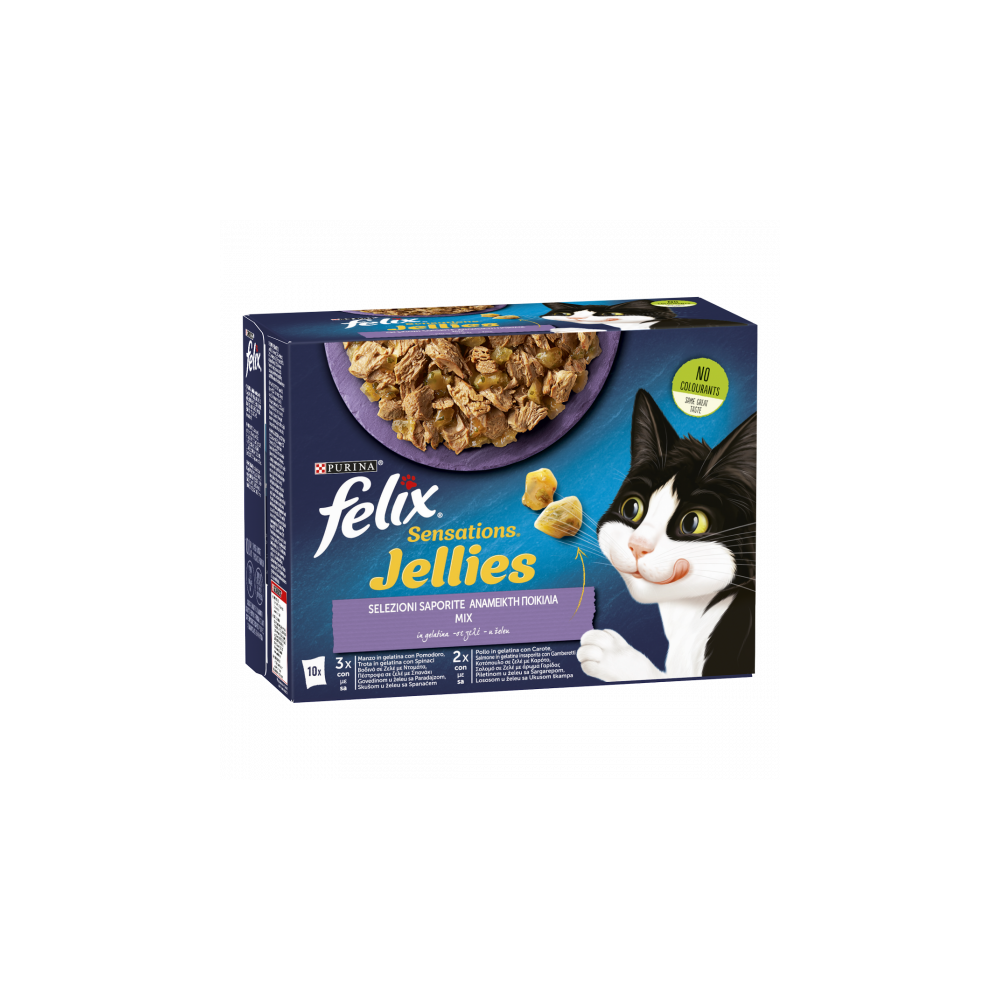 FELIX SENSATION GELATIN10x85gr