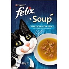 FELIX SOUP SELEZ.PESCI gr.48x6