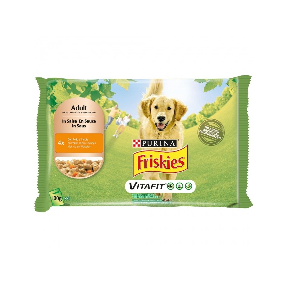 FRISKIES ADULT DOG PO/C.4x100g