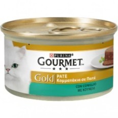 GOURMET GOLD PATE' CONIGL.G.85