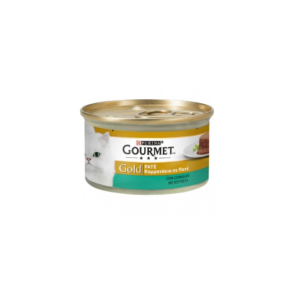 GOURMET GOLD PATE' CONIGL.G.85