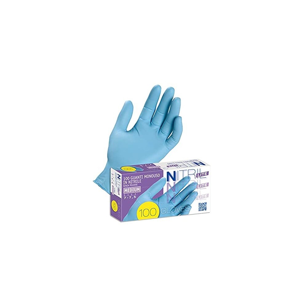 GUANTI NITRIL LITEGLOVES Mx100