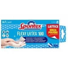 GUANTI SPONTEX FLEXY M/L x100