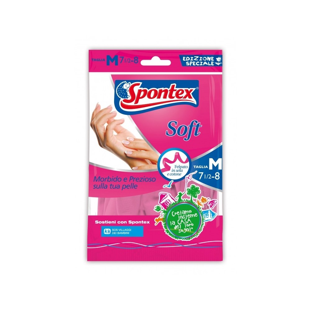 GUANTI SPONTEX SOFT MEDIA 7/8