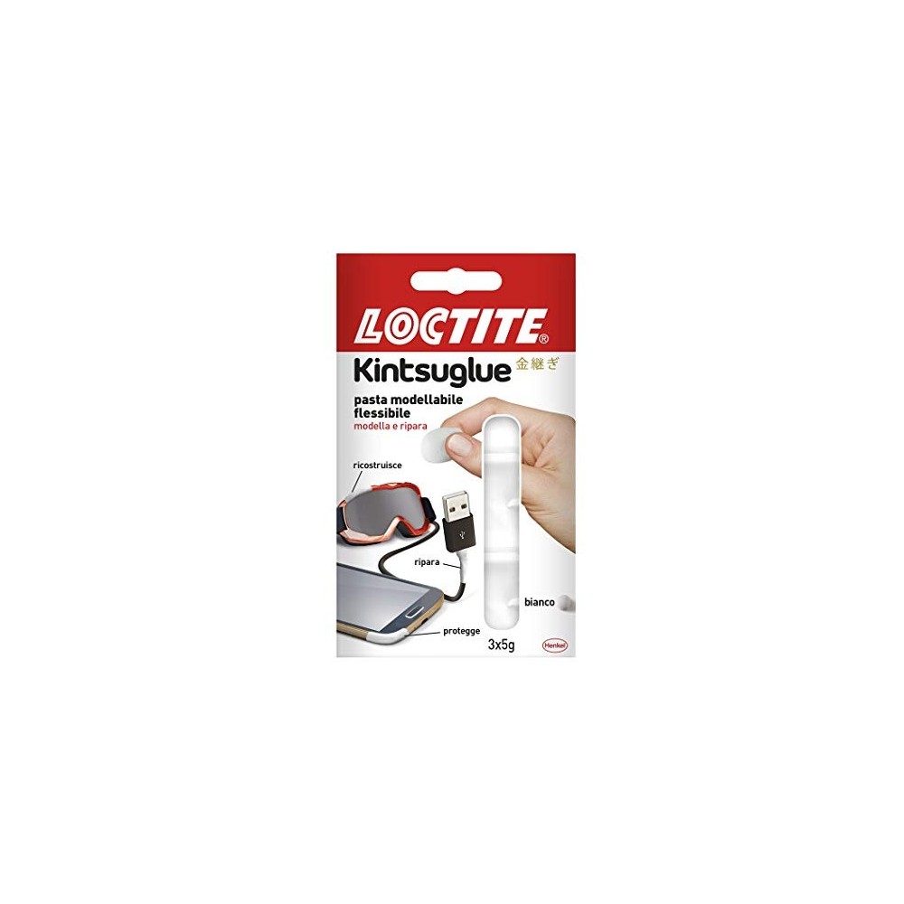 KINTSUGLUE LOCTITE BIANCO3x5gr