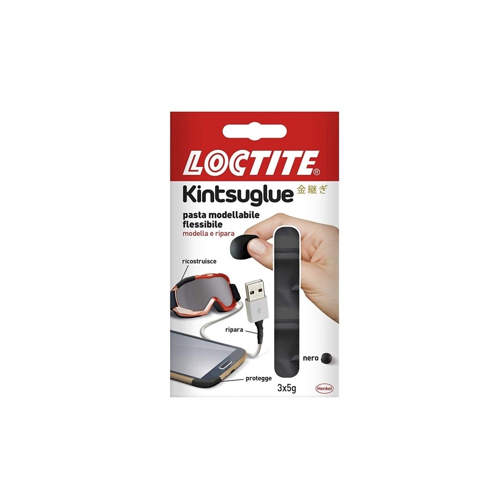 KINTSUGLUE LOCTITE NERO 3x5gr