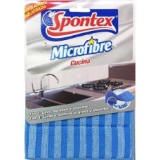 PANNO SPONTEX MICROF.CUCINA1pz