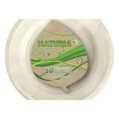 PIATTO 174DESSERT NATURIA x50p