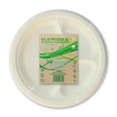 PIATTO 260 3SC.NATURIA BIO 50p