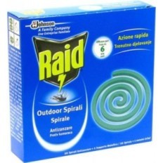 RAID ANTIZANZARE SPIRALI 10PZ