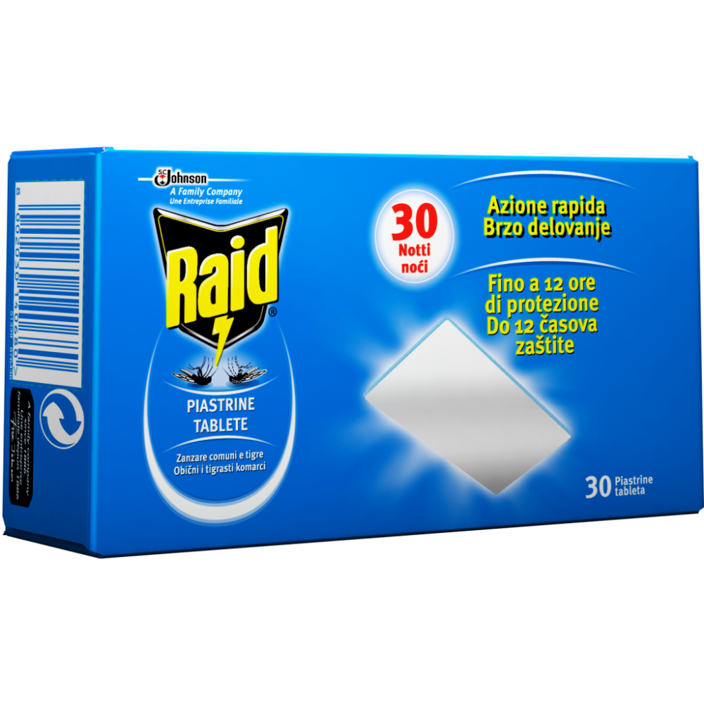 RAID PIASTRINE ANTIZANZAREx30p