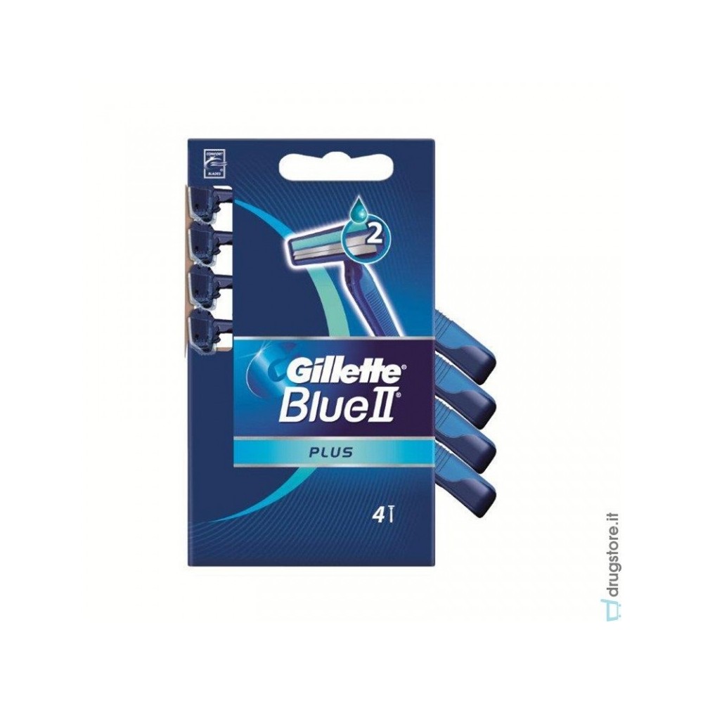 RASOIO GILLETTE BLU'II PLUS x4