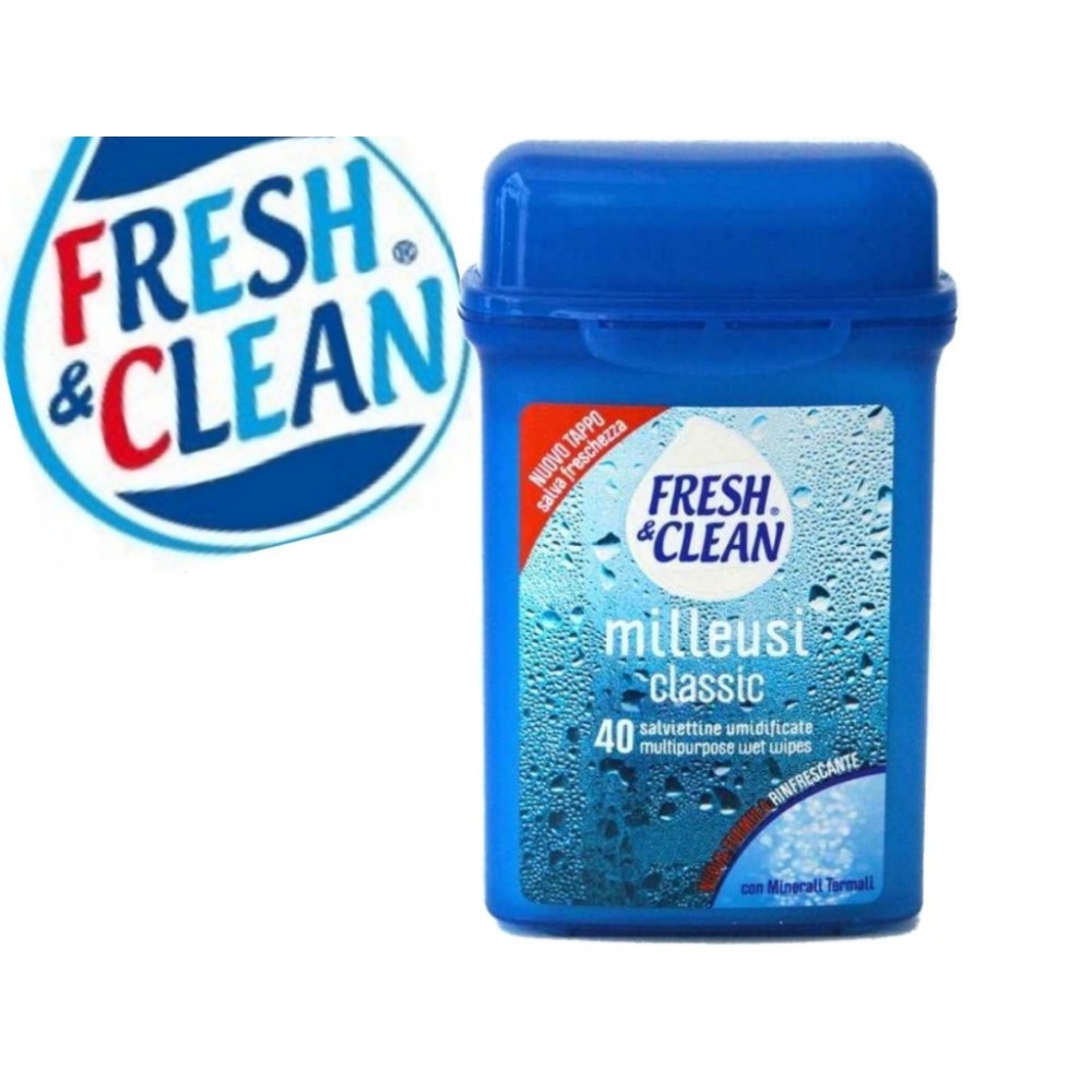 SALV.F&CLEAN MILLEUSI BLU' x40