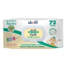 SALV.IDROFIL BABY ALOE V.x72pz