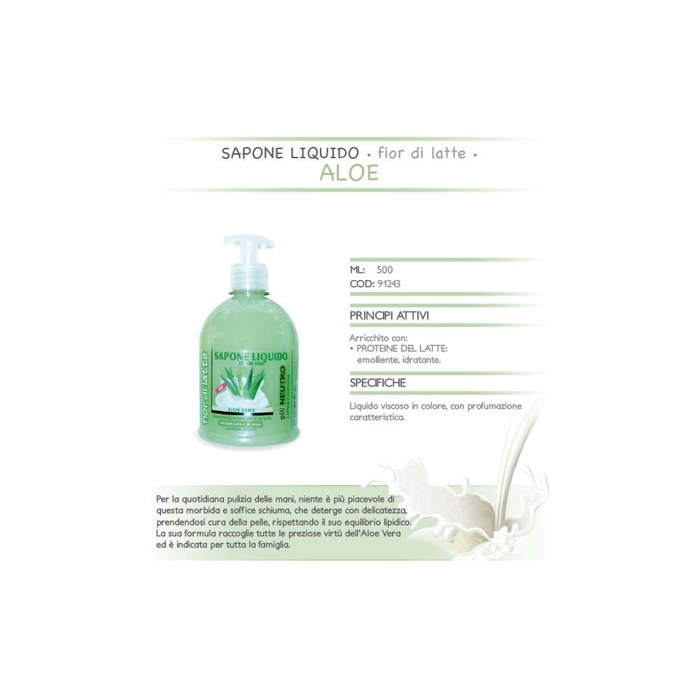 SAP.LIQ.FIOR DI L.ALOE V.ML500