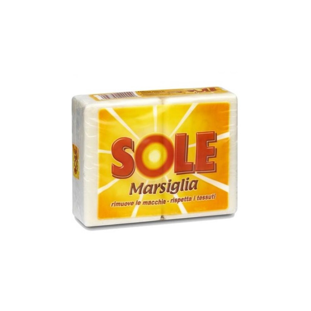 SAPONE SOLE BIANCO gr.250x2pz