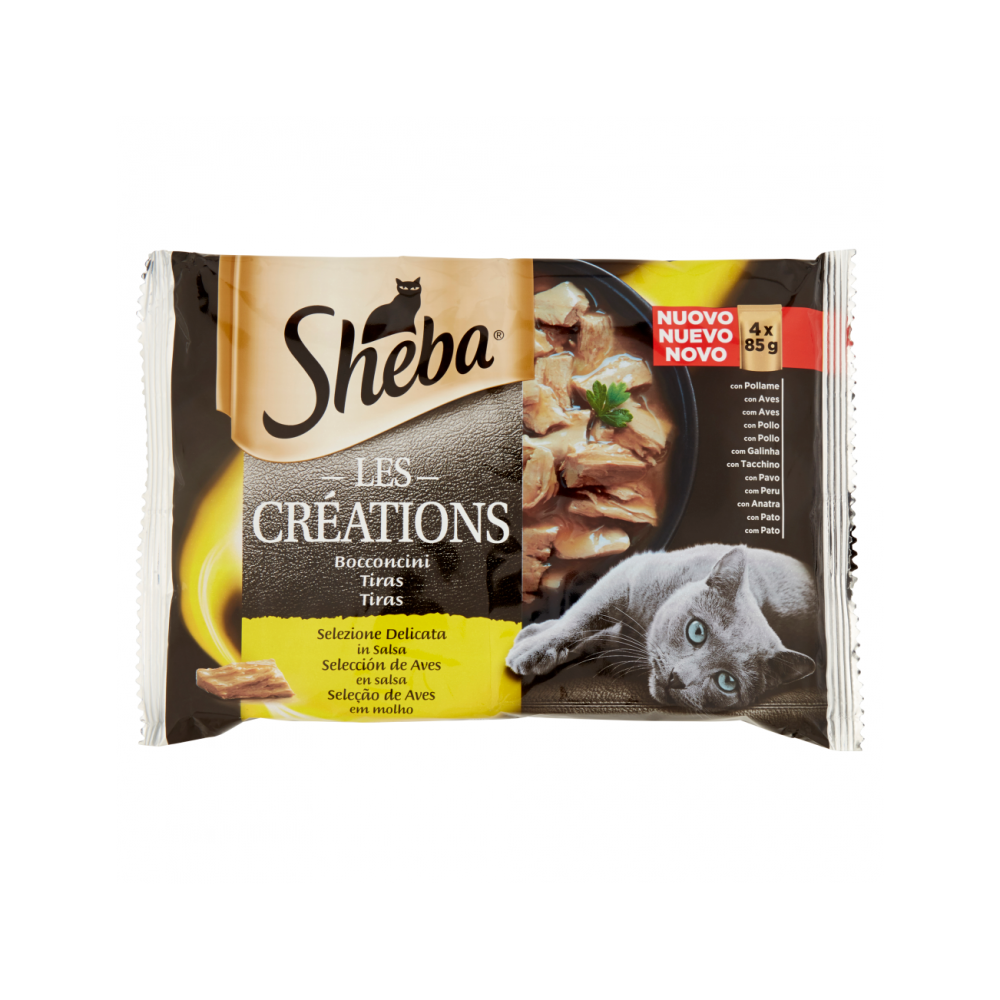 SHEBA POUCH SELEZ.DELIC.4x85gr