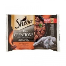 SHEBA POUCH SELEZ.GUST.4x85gr