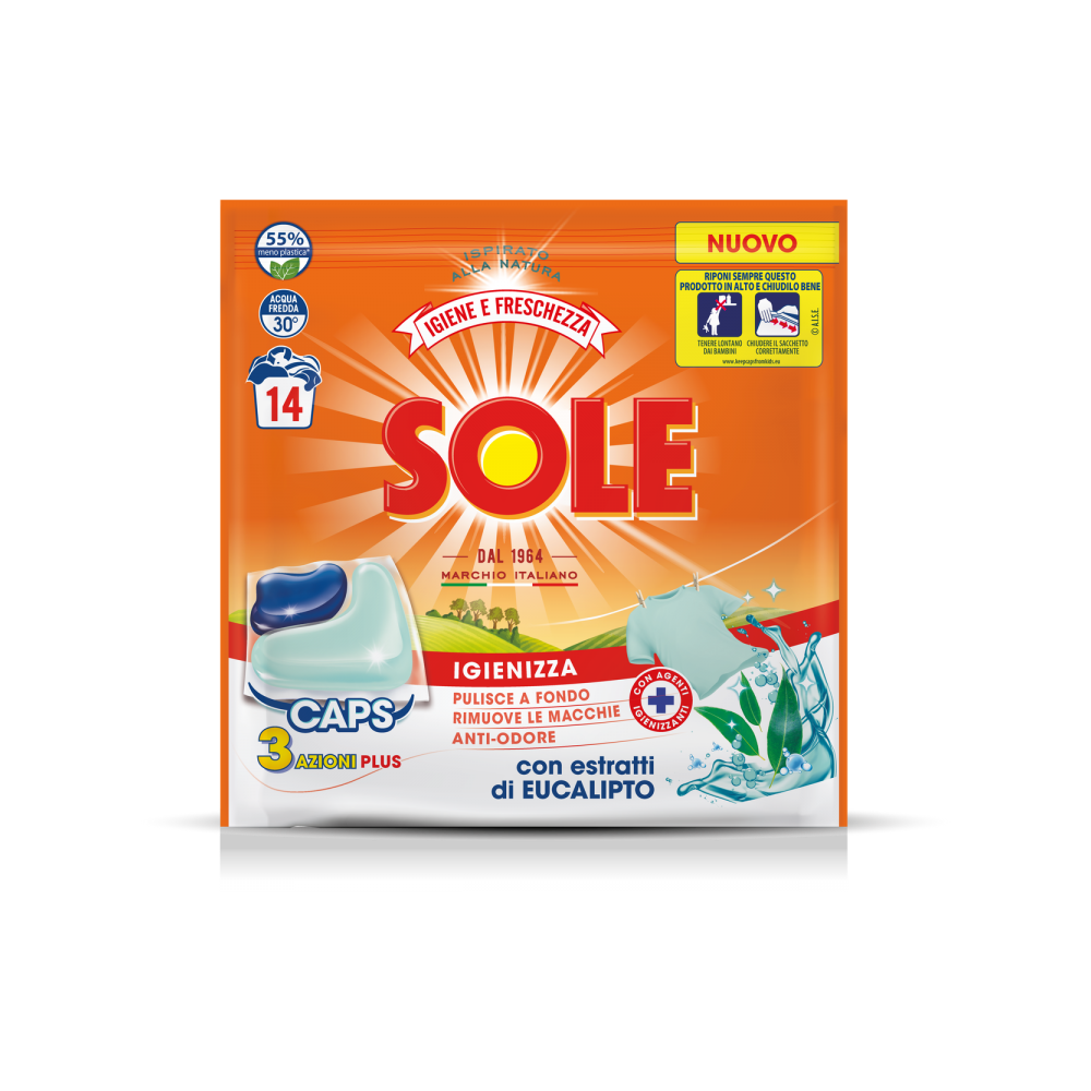 SOLE GELCAPS HYGIENE x14 gr266