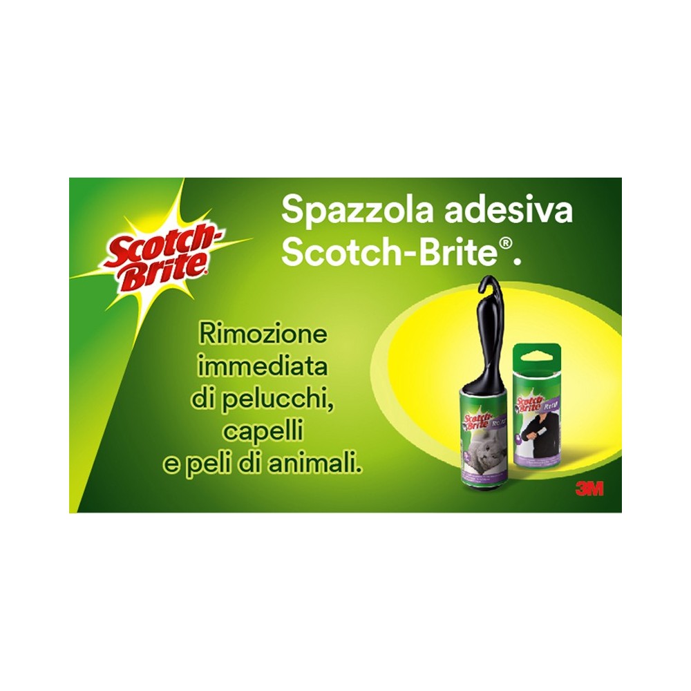 SPAZZOLA ADES.SCOTCH BRITE 30F