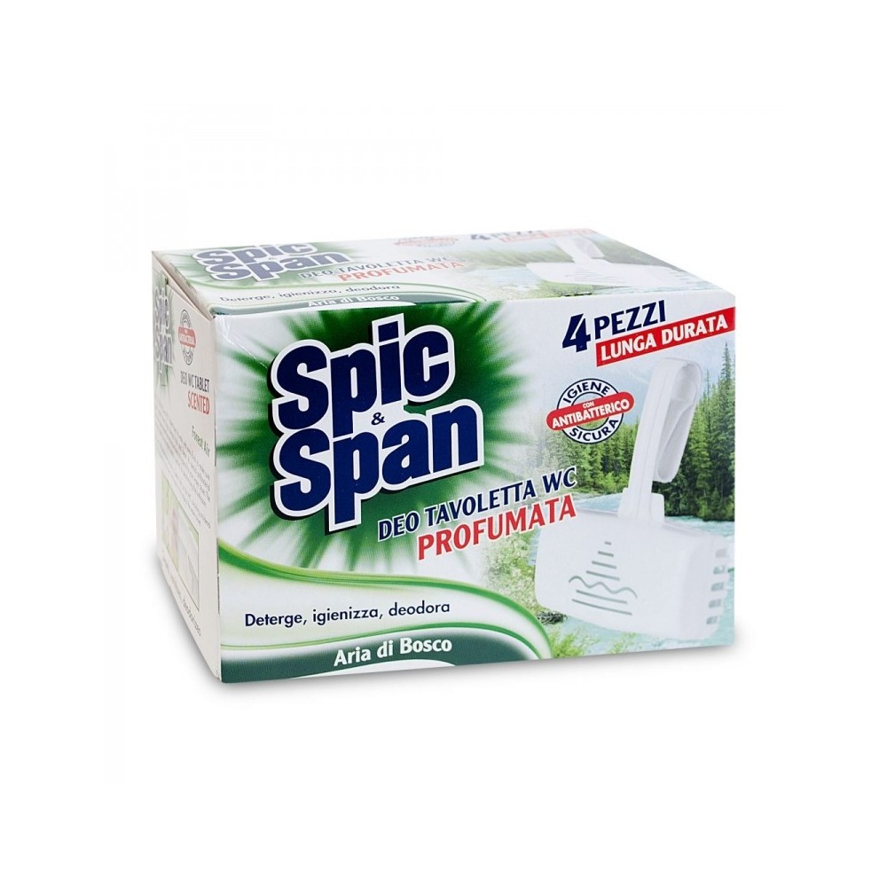 SPIC&SPAN WC TAVOLETTA PINO 4z