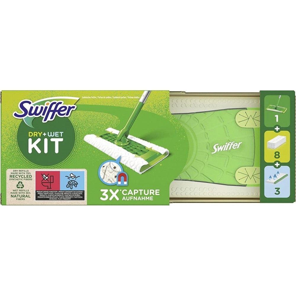 SWIFFER STARTERKIT SCOPA+8+3pa