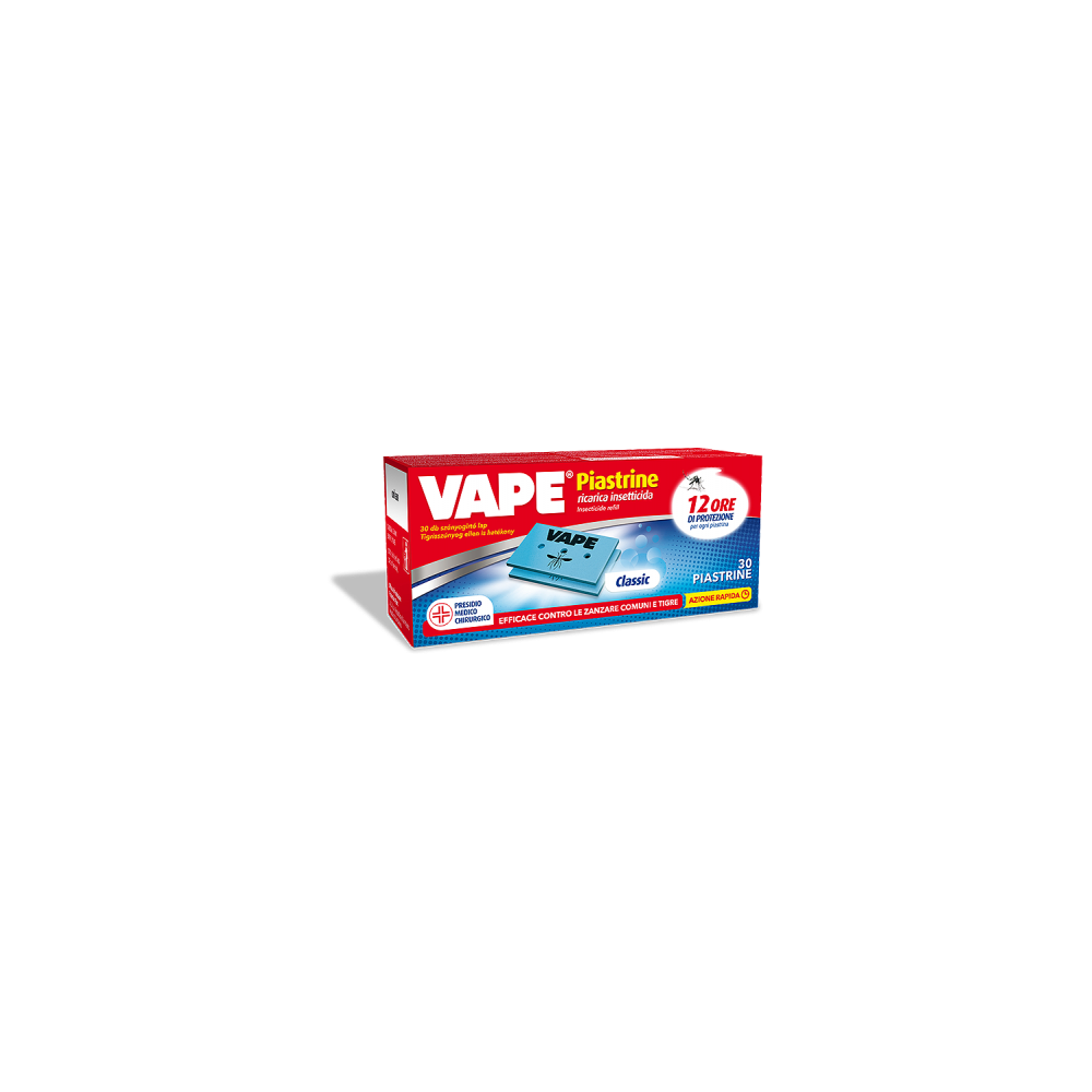 VAPE MAT 30PIASTRINE CLASSIC