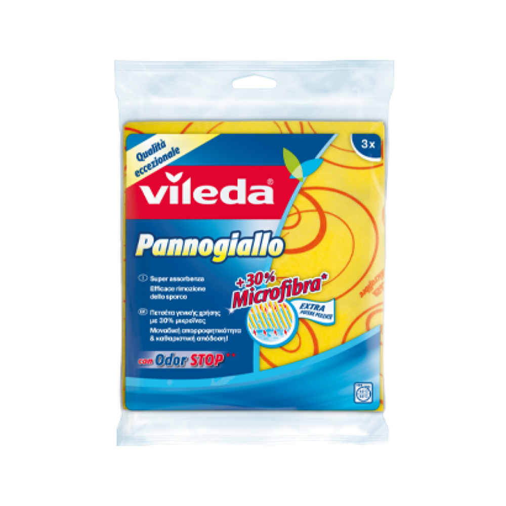 VILEDA PANNOGIALLO MULTIUSO x3