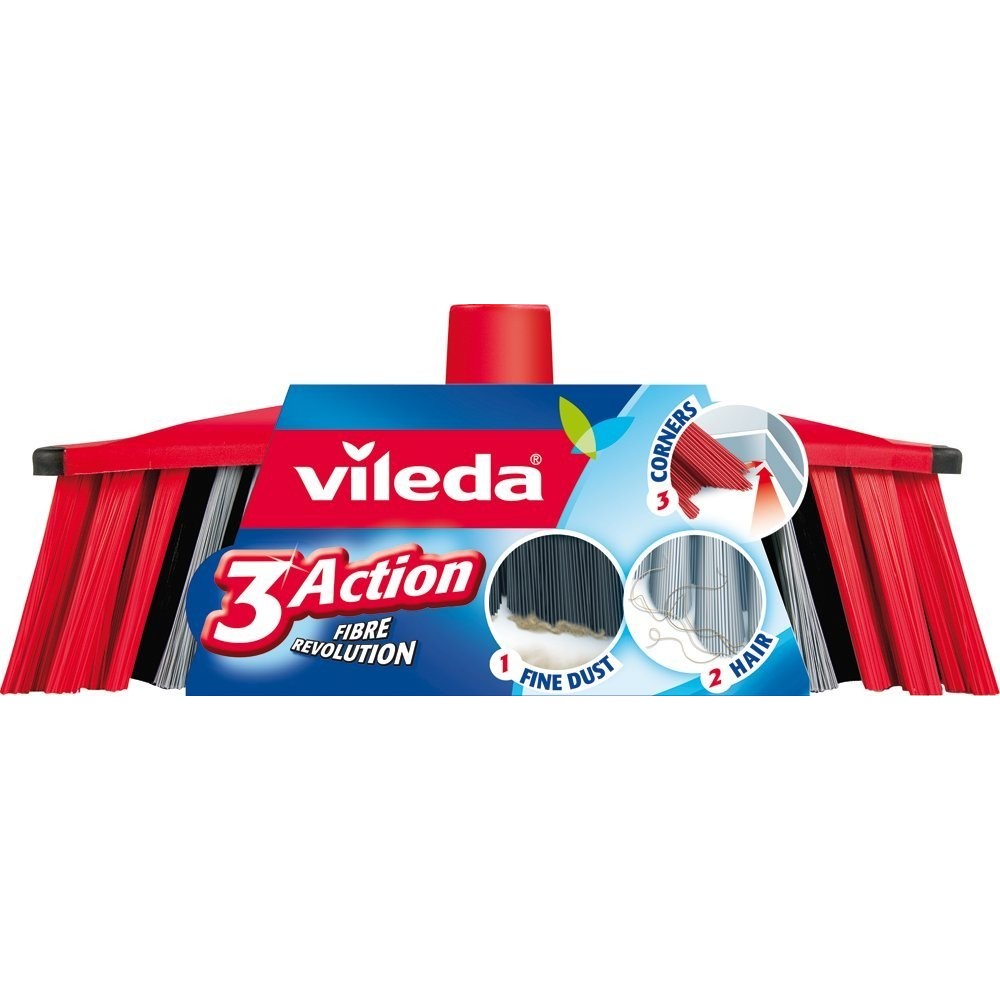 VILEDA SCOPA 3ACTION FIBRE REV