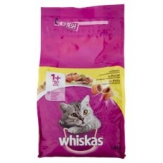 WHISKAS DRY ADULT 1+POLLO K1.4