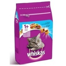 WHISKAS DRY ADULT 1+TONNO K1.4