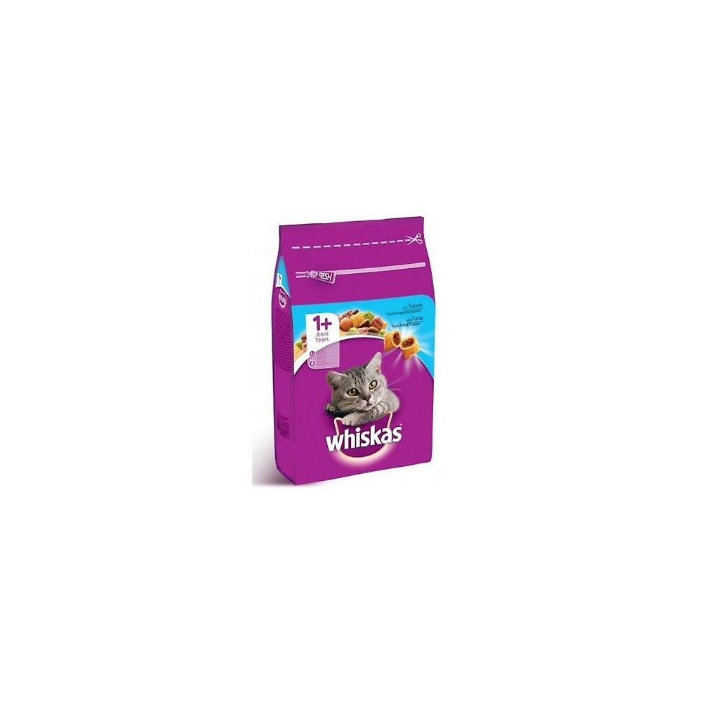 WHISKAS DRY ADULT 1+TONNO K1.4