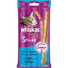 WHISKAS STICKS SALMONE gr.6x3