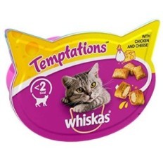 WHISKAS TEMPTATIONS POLLO gr60