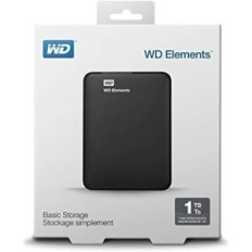 HARD DISK ESTERNO 25 USB 3.0 1TB WESTERN DIGITAL WDBUZG0010BBK