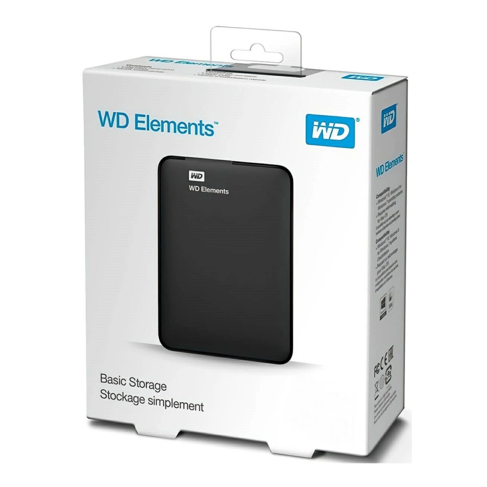 HARD DISK ESTERNO 25 USB 3.0 5TB WESTERN DIGITAL WDBU6Y0050BBK-WESN