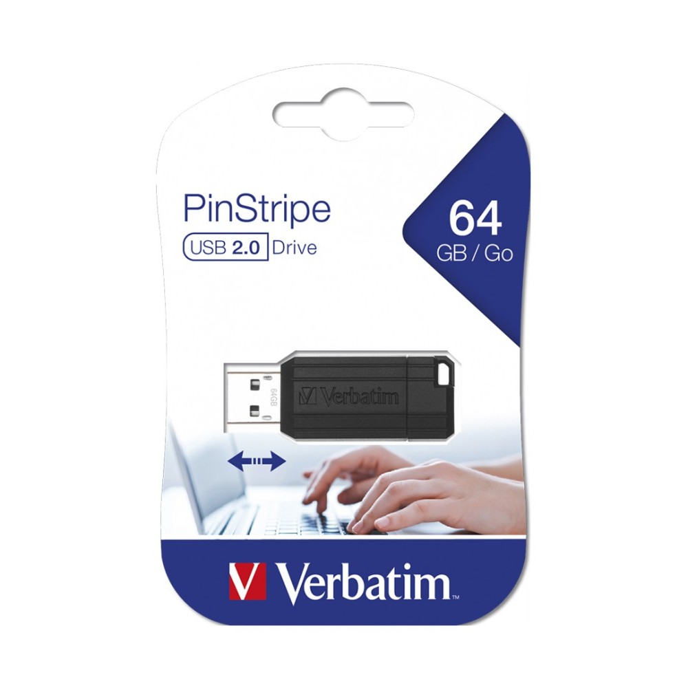 MEMORIA USB 64GB 2.0 VERBATIM 49065