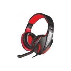 CUFFIE  MICROFONO 3.5MM GAMING TECHMADE TM-FL1-RED