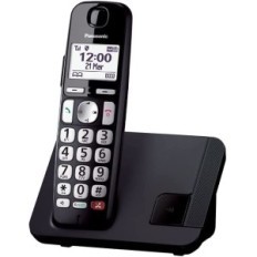 CORDLESS PANASONIC KX-TGE250JTB BLACK