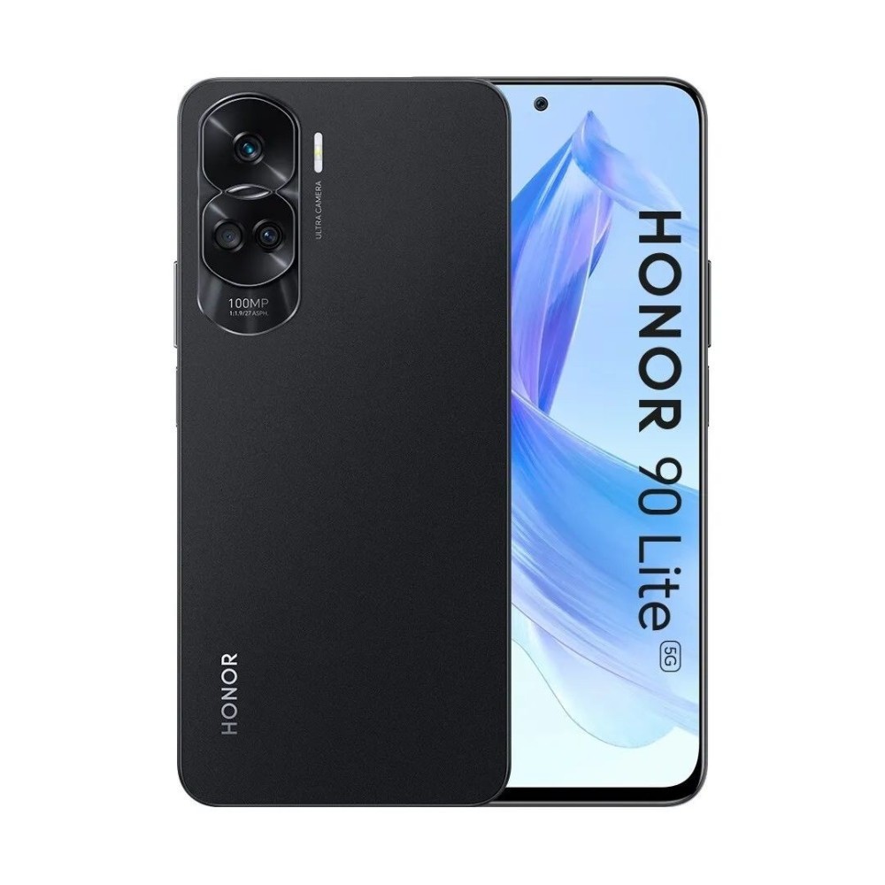 SMARTPHONE HONOR 90 LITE 5G 8256GB MIDNIGHT BLACK EUROPA