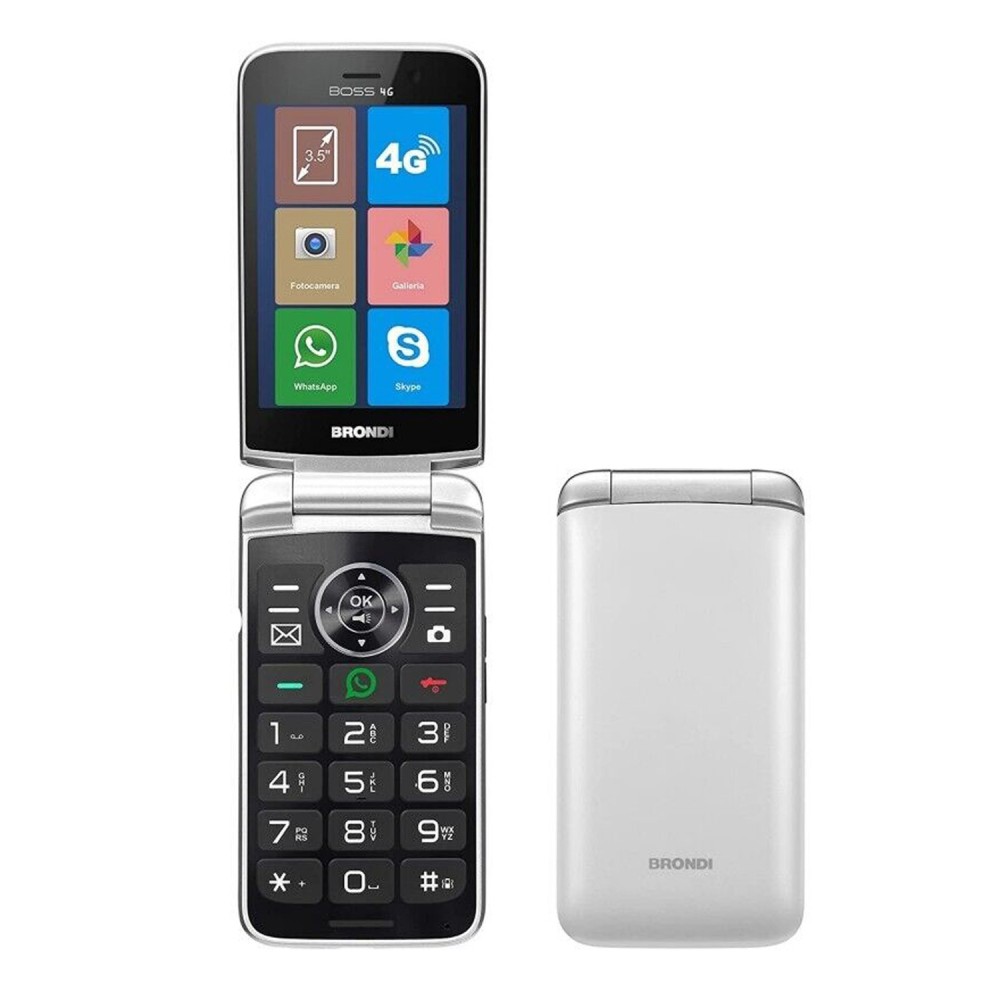 CELLULARE BRONDI BOSS 4G DUOS WHITE ITALIA