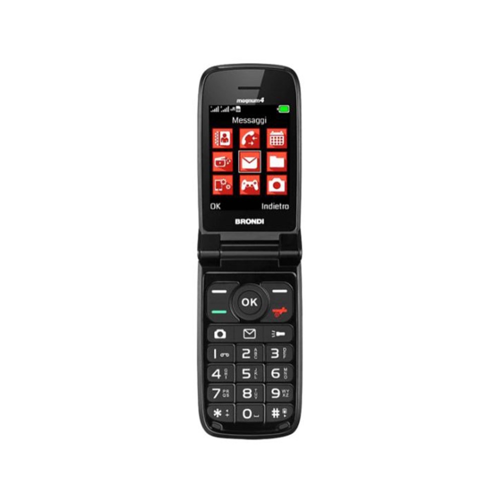 CELLULARE BRONDI MAGNUM 4 DUOS BLACK ITALIA