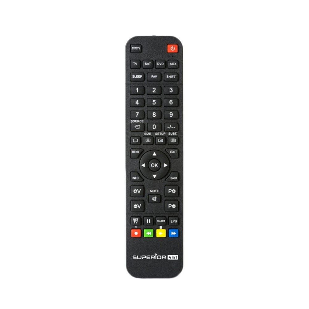 TELECOMANDO UNIVERSALE PER TV SUPERIOR LIGHT 4IN1 SUPTPB006