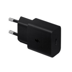 CARICABATTERIA DA RETE SAMSUNG SUPER FAST CHARGING 15W USB-C EP-T1510NBEGEU BLACK.