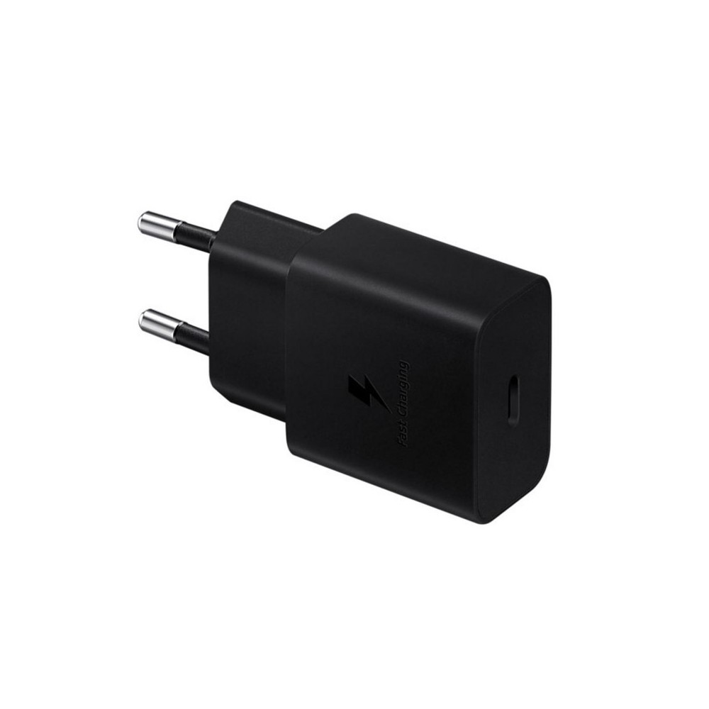 CARICABATTERIA DA RETE SAMSUNG SUPER FAST CHARGING 15W USB-C EP-T1510NBEGEU BLACK.