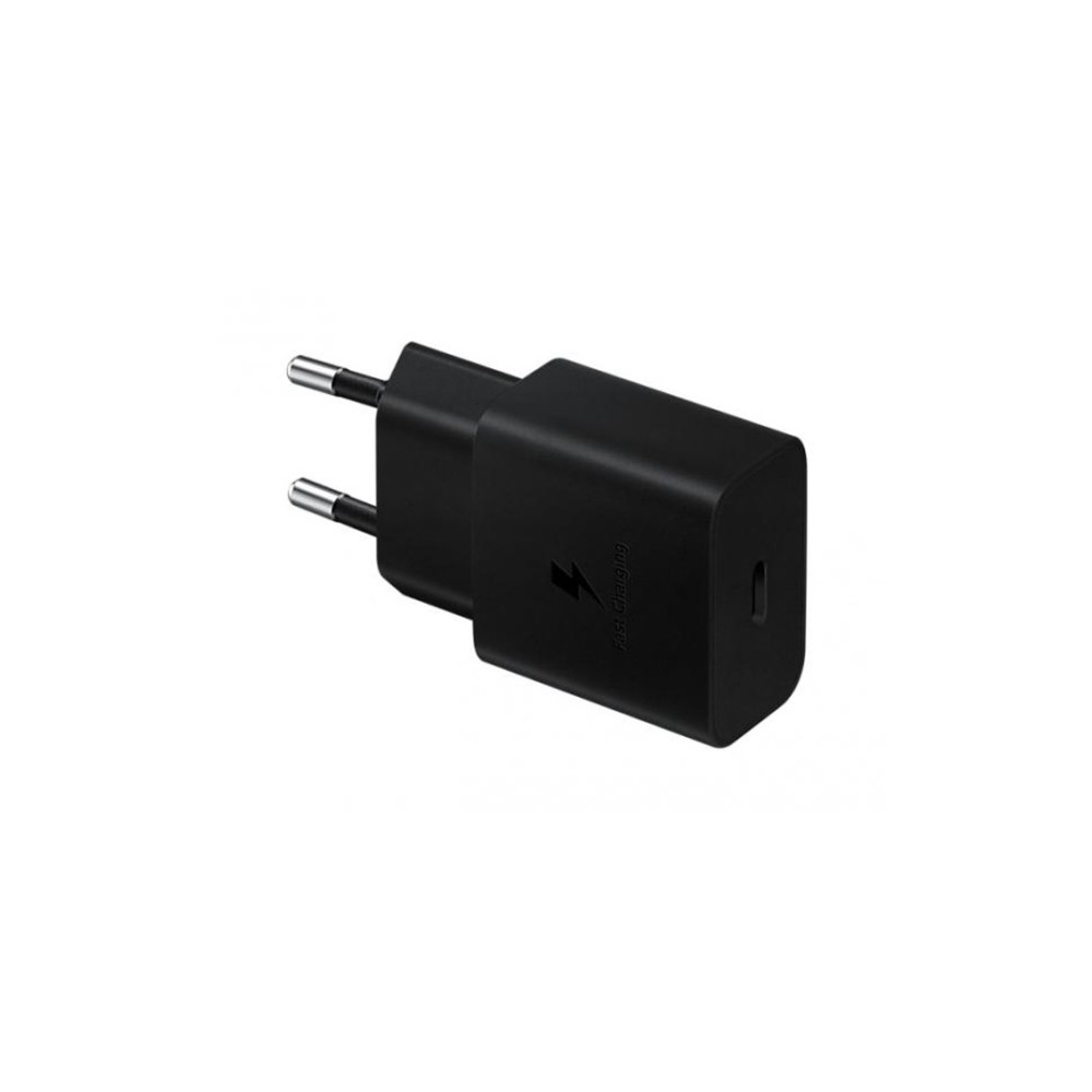 CARICABATTERIA DA RETE SAMSUNG SUPER FAST CHARGING 15W USB-C EP-T1510XBEGEU  CAVO TYPE-C BLACK