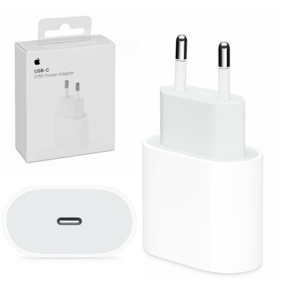 CARICABATTERIA DA RETE FAST CHARGE USB-C 20W A2347 APPLE MHJE3ZM/A