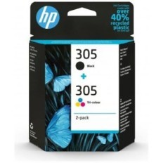 CARTUCCIA HP MULTIPACK 305 BK  305 CL 6ZD17AE